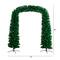 8ft. Pre-Lit Pine Artificial Christmas Tree Archway, Warm White LED Lights